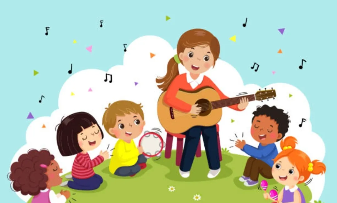 La musicienne auprès des enfants hospitalisés